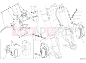 DUCATI 2016 Monster 821 FRONT BRAKE SYSTEM [MOD:M 821]