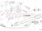 DUCATI Monster 821 Stripe SIDE STAND [MOD:M821 STR]