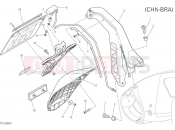 DUCATI Monster 1200 S PLATE HOLDER [MOD:M 1200S;XST:BRA,CHN]