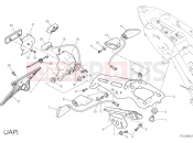 DUCATI Monster 1200 R PLATE HOLDER [MOD:M 1200R;XST:JAP]