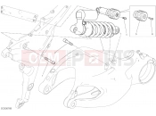 DUCATI 2016 Multistrada 1200 REAR SHOCK ABSORBER [MOD:MS1200]