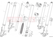 DUCATI 2016 Multistrada 1200 FRONT FORK [MOD:MS1200]