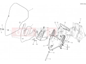 DUCATI 2016 Multistrada 1200 WINDSHIELD [MOD:MS1200]