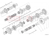 DUCATI Multistrada 1200 Enduro GEAR BOX [MOD:MS1200E]