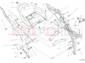 DUCATI 2016 Multistrada 1200 Pikes Peak REAR FRAME COMP. [MOD:MS1200PP]