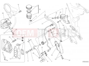 DUCATI Multistrada 1200 S D Air REAR BRAKING SYSTEM [MOD:MS1200SA]