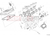 DUCATI 2016 Superbike 959 Panigale VERTICAL CYLINDER HEAD - TIMING [MOD:959,959 AWS]