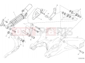 DUCATI 2016 Superbike 959 Panigale SOSPENSIONE POSTERIORE [MOD:959,959 AWS]