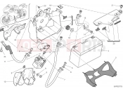 DUCATI Superbike 1299 Panigale S BATTERY HOLDER [MOD:1299S;XST:AUS,EUR,FRA,JAP,TWN]