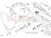 DUCATI Superbike 1299 Panigale S FORCELLONE POSTERIORE [MOD:1299S;XST:AUS,EUR,FRA,JAP,TWN]