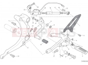 DUCATI 2016 Superbike Panigale R FOOTRESTS, LEFT [XST:CAL,CDN]