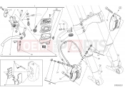 DUCATI 2017 XDiavel FRONT BRAKE SYSTEM [MOD:XDIAVEL]