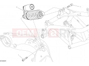 DUCATI Hypermotard 939 SP SOSPENSIONE POSTERIORE [MOD:HYM939SP]