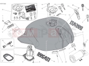 DUCATI Monster 797 FUEL TANK [MOD:M 797]