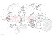 DUCATI Monster 1200 S HEADLIGHT [MOD:M 1200S;XST:EUR,FRA]