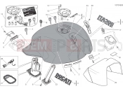 DUCATI Monster 1200 S FUEL TANK [MOD:M 1200S]