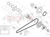 DUCATI Monster 1200 S REAR WHEEL SPINDLE [MOD:M 1200S]
