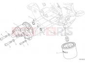DUCATI 2017 Multistrada 1200 Pikes Peak OIL PUMP - FILTER [MOD:MS1200PP]
