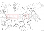DUCATI Multistrada 1200 S D Air REAR BRAKING SYSTEM [MOD:MS1200SA]