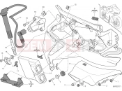 DUCATI 2017 Superbike 1299 Panigale IMPIANTO ELETTRICO DESTRO [MOD:1299]