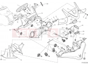 DUCATI 2017 Superbike 1299 Panigale FANALE ANTERIORE E CRUSCOTTO [MOD:1299]