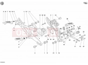DUCATI Monster 400 Dark JAP FOOTREST » FRAME