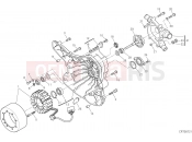 DUCATI Hypermotard 939 GENERATOR COVER [MOD:HYM 939]