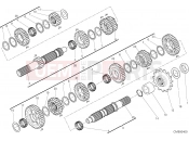 DUCATI Monster 1200 S GEAR BOX [MOD:M 1200S]