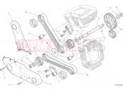 DUCATI Monster 797 DISTRIBUZIONE [MOD:M 797]
