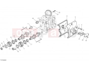 DUCATI Multistrada 950 TESTA ORIZZONTALE - DISTRIBUZIONE [MOD:MS950]