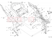 DUCATI Multistrada 1260 PikesPeak REAR FRAME COMP. [MOD:MS1260PP]