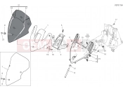 DUCATI Multistrada 1260 PikesPeak WINDSHIELD [MOD:MS1260PP]