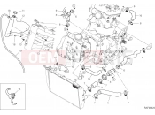 DUCATI Multistrada 1260 COOLING CIRCUIT [MOD:MS1260]