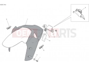 DUCATI Multistrada 1260 FRONT MUDGUARD [MOD:MS1260]