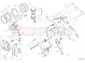 DUCATI Multistrada 1260 S D Air REAR BRAKING SYSTEM [MOD:MS1260SA]