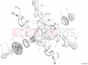 DUCATI 2018 Superbike 959 Panigale CONNECTING RODS [MOD:1299R FE]