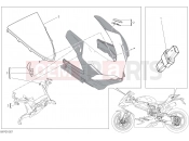 DUCATI 2018 Superbike 959 Panigale ACCESSORIES [MOD:1299R FE]