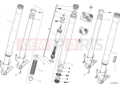 DUCATI 2018 Superbike Panigale V4 FRONT FORK [MOD:PANV4]