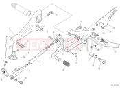 DUCATI 2018 Superbike Panigale V4 FOOTRESTS, LEFT [MOD:PANV4]