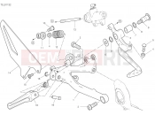 DUCATI 2018 Superbike Panigale V4 FOOTRESTS, RIGHT [MOD:PANV4]