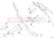 DUCATI 2018 Superbike Panigale V4 REAR FOOTREST [MOD:PANV4]