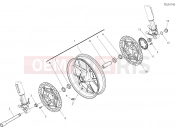 DUCATI 2018 Superbike Panigale V4 FRONT WHEEL [MOD:PANV4]