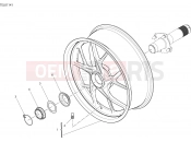 DUCATI 2018 Superbike Panigale V4 REAR WHEEL [MOD:PANV4]
