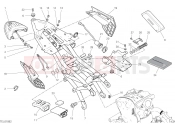 DUCATI SuperSport REAR FRAME COMP. [MOD:SS 939]