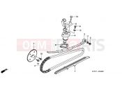 HONDA SH1257 ED 2007 E-4 CAM CHAIN/TENSIONER