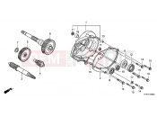 HONDA SH1257 ED 2007 E-14 TRANSMISSION