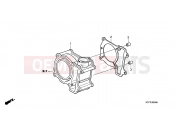 HONDA SH1257 ED 2007 E-5 CYLINDER