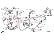 HONDA SH1257 ED 2007 F-25 WIRE HARNESS
