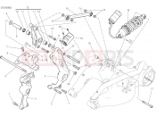 DUCATI 2019 XDiavel REAR SHOCK ABSORBER [MOD:XDIAVEL]