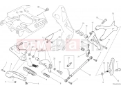 DUCATI XDiavel S FOOTRESTS, LEFT [MOD:XDIAVELS]